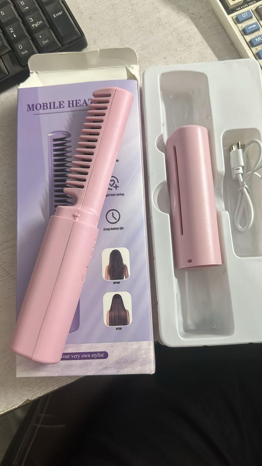 Mini Portable Hair Straight HOT comb