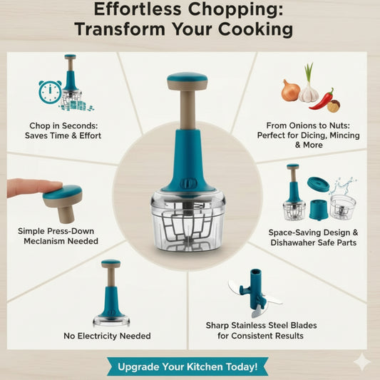 Manual Fruit and Vegetable Chopper