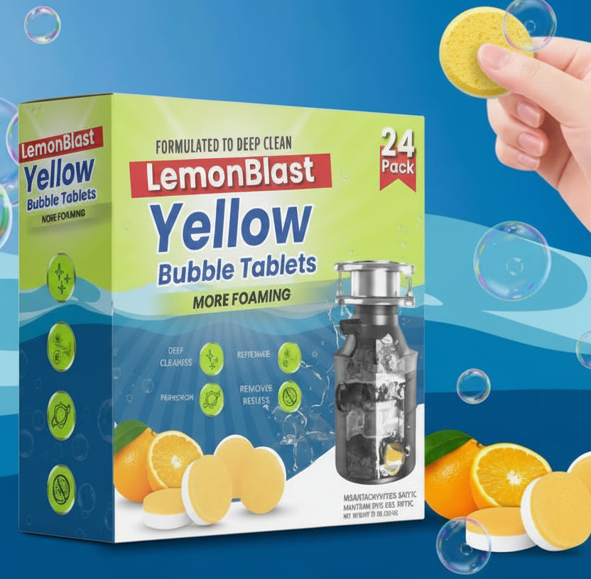 LemonBlast Yellow Bubble Tablets Buy 1 get 1 Free Off