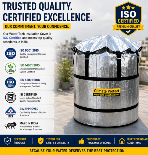 Climate protect Water Tank Insulation Cover
