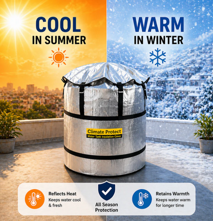 Climate protect Water Tank Insulation Cover