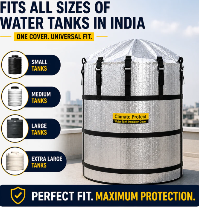 Climate protect Water Tank Insulation Cover