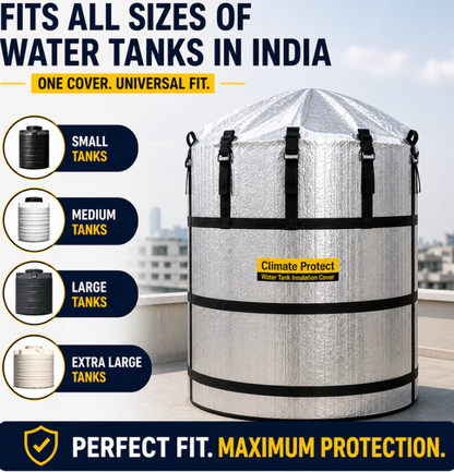 Climate protect Water Tank Insulation Cover