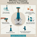 Manual Fruit and Vegetable Chopper