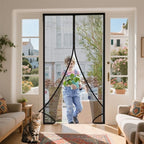 Door Net Magnetic Foldable Anti Mosquito Door Curtain