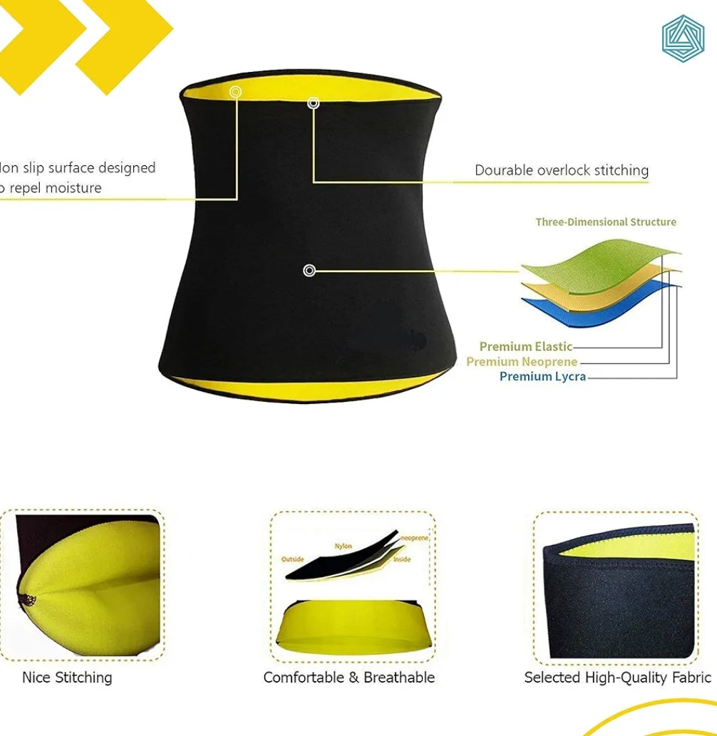 Sweat Belt - Fat Burner For Men & Women