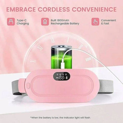 Portable Cordless Heating Pad for Menstrual Cramps Relief